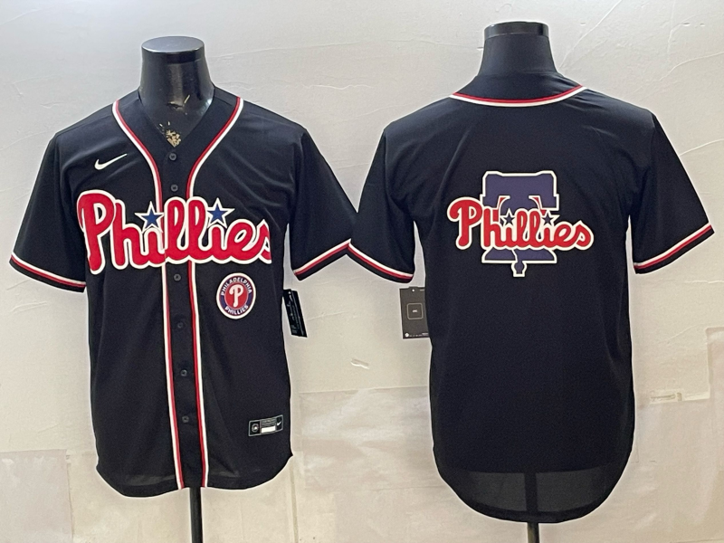 Men 2026 Philadelphia Phillies blank black Game Nike MLB Jersey 0621007